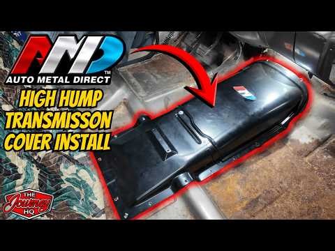 We Install Auto Metal Directs High Hump Transmission Cover For Our C10 Autocross Build