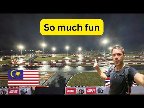 Go-kart adventure at LYL International Karting Circuit near Kuala Lumpur
