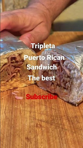 Tripleta Puerto Rican sandwich