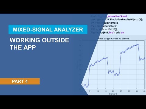 Working Outside the App | Mixed-Signal Analyzer, Part 4