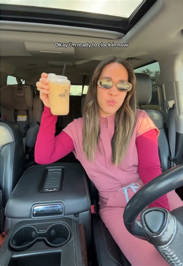 Me🤝 Iced coffee @wearfigs #coffee #icedcoffee #coffeeaddict