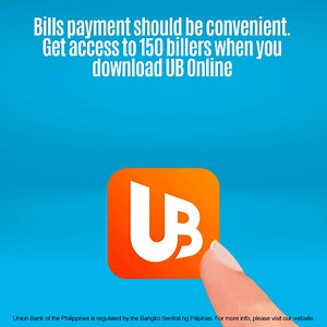 8.8K reactions · 109 shares | With 150+ billers, UB Online lets you pay your bills with just a click. No need to go out and line up anymore. So easy! | Union Bank of the Philippines | Facebook