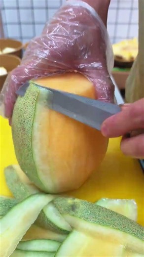 #Sample Melon 🍈 Make Carving Cutting Tips and Tricks#Fruit Carving Ideas#Knife Skills#
