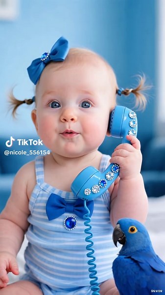 Baby love Mama #baby #cutebaby #babyvoice #godblessyou #aiart #fyp