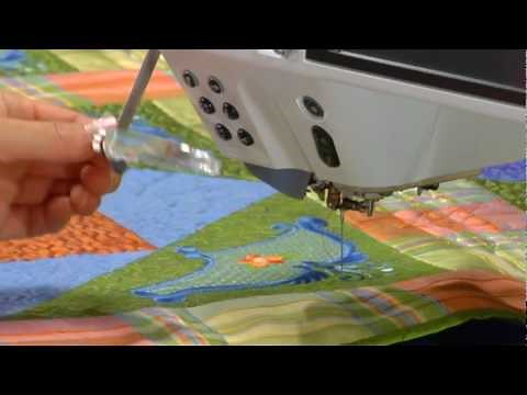 21/21 BERNINA 830 sewing machine video instructions: Special accessories