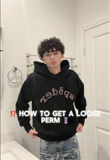 how to get a loose perm ‼️💈 follow all these steps and i promise you'll love your perm!! #perm #haircare #hairstylist #fyp #viral