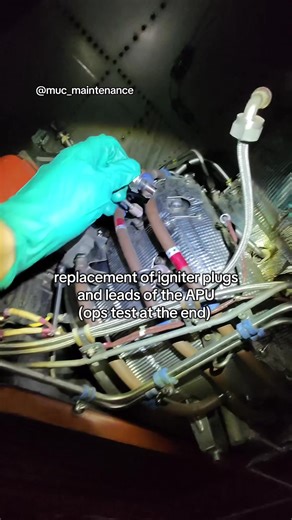 Multiple crew reports of APU auto shutdowns triggered a focused inspection of the ignition system. Igniter plugs and leads were replaced to eliminate potential high-energy ignition faults and ensure reliable light-off, proper flame detection, and stable combustion during start and operation. On the A320, the APU is a self-contained gas turbine that provides electrical power and pneumatic bleed air on the ground - and as backup in flight if required. It supports engine starts, powers aircraft sys
