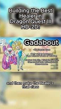 Building the Best Healer in Dragon Quest III HD-2D Remake!