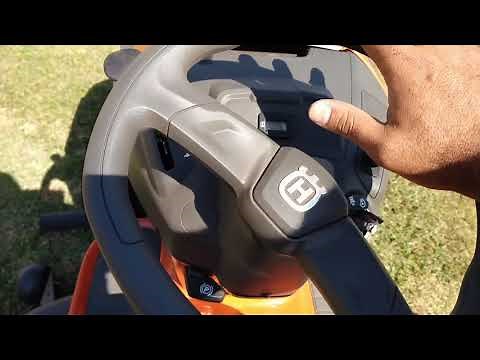 Trator Husqvarna TS148 - Entrega Técnica em detalhes.