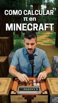How to calculate the number PI in MINECRAFT ⛏️😱