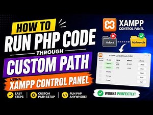 Learn how to run PHP code from a custom folder path using XAMPP Control Panel.