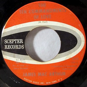 James Mac Arthur - The Ten Commandments Of Love / Padre