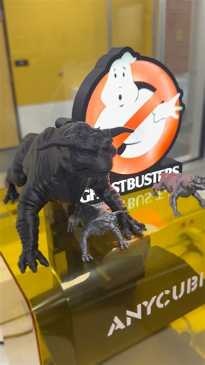 Ghostbusters Terror Dog & Light Box 3D Print in Action! 👻🐾 #shorts