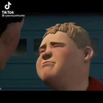 Chowder and DJ play basketball (monster house movie clip)