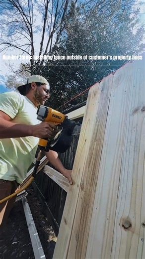 These are three things we’ve learned that we have to say no to as a fence company. #fencecontractor #fences | Jensen Fencing LLC