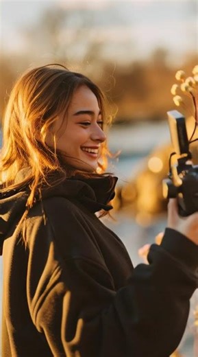 vlogger style promotional video for flatic 6k 64mp 3