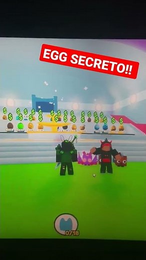 Novo EGG Secreto no Pet Simulator X.. e Novos Pets Secretos Mega Fortes #shorts