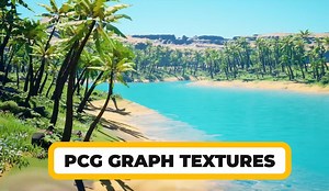 虚幻引擎 5 ! 将纹理和景观图层与 PCG 结合使用 !_哔哩哔哩_bilibili