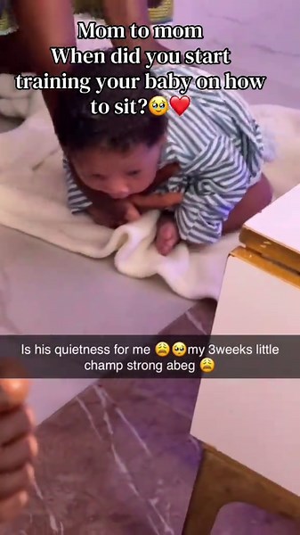 Training Your Baby to Sit: A Mom's Journey at 2 Months
