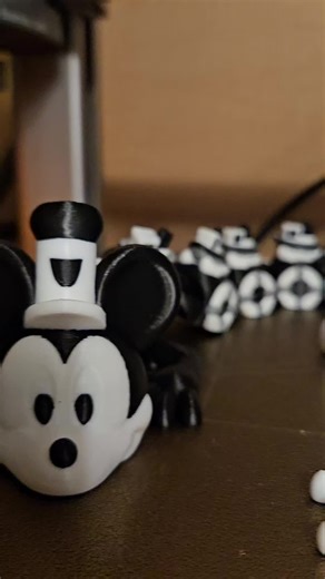 3D Printing Mickey Mouse Designs by Steven Wolf