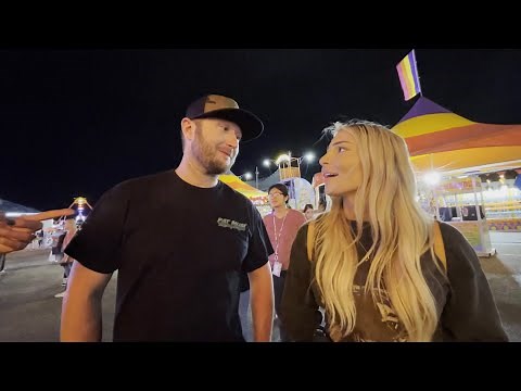 Kye Kelley and Lizzy Musi Having a little fun and a little racing