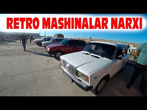 Retro mashinalar narxi