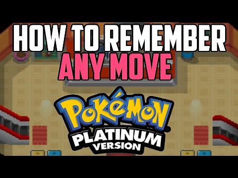 Move Reminder Location - Pokémon Platinum