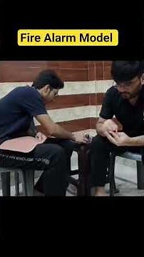 🔥Class‑12 Fire Alarm Model in Action! Arduino + Flame Sensor +Buzzer #Class12Science #FireAlarmModel