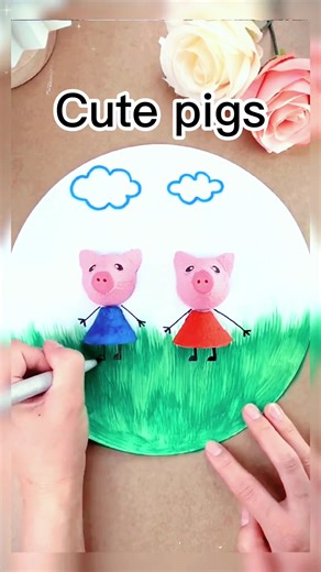 Cute pigs #origami #origamiart #handmade #origamiwork #origamipaper #papercraft #paperfolding #paper #art #diy #foryou #fyp #foryoupage