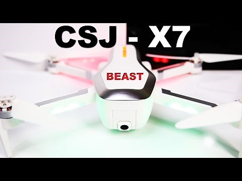 CSJ X7 GPS Camera Drone - Is it a BEAST? - A Very Popular full featured drone