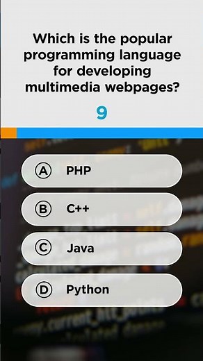 Programming Language Quiz - Answer In One Minute | One Minute Quiz Questions | #Shorts | Simplilearn