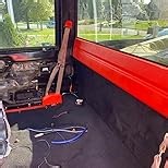 Suede Headliner Fabric 60" Wide by 48" with Foam Backing Auto Headliner Replacement Material, Car Roof Upholstery Fabric Repairing for Truck RV SUV Boat Home, Charcoal