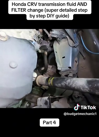 Honda CR-V Transmission Fluid and Filter Change Guide