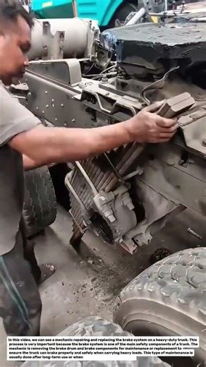 Truck Brake Repair Process | Heavy Duty Truck Maintenance Engineering.