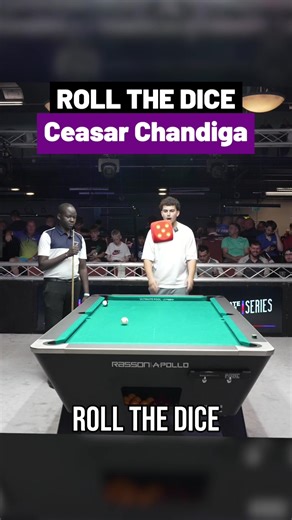 𝗥𝗢𝗟𝗟 𝗧𝗛𝗘 𝗗𝗜𝗖𝗘 - 𝗖𝗘𝗔𝗦𝗔𝗥 𝗖𝗛𝗔𝗡𝗗𝗜𝗚𝗔 Ceasar Chandiga is recently become an Ultimate Pool Pro! 🎉 So we put him to to the test, as he took on the 'Roll The Dice' challenge... 🎲 How many points can Ceasar Chandiga earn in this roll the dice challenge? Could you do better? 🤔💭