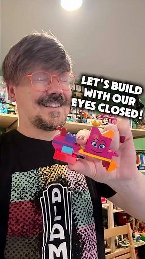 Creative LEGO build ideas for when you’re bored: build with your eyes closed!