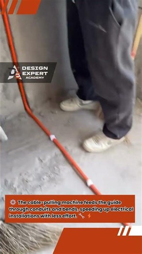 ⚡ Automatic Cable Pulling Machine: Faster Electrical Wiring 🔧 | Design Expert INT