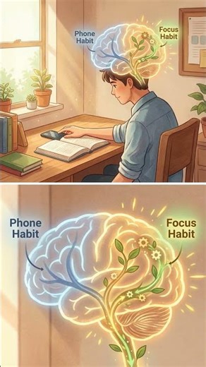 Why Your Hand Checks Your Phone Automatically #psychology #socialmedia #brainrot #phone