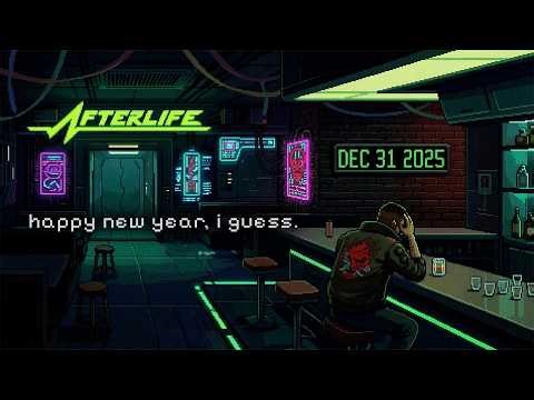 another year i didn't die. 🥂 night city new year's loop