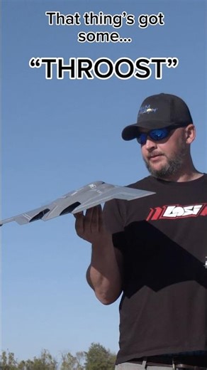 The E-flite Micro B-2 Spirit of America has THROOST. 💨