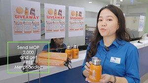 INTRODUCING RIA'S NEW PARTNER: GLOBAL REMIT! Here's a message from our Macau partner, Global Remit telling you to head over to any of their locations in Macau to send and receive money for fast, real-time transactions, excellent rates, low service fees, and convenience! Head over to a Global Remit (Macau) branch near you to send money anywhere worldwide to redeem exclusive Ria merchandise! | Ria Money Transfer