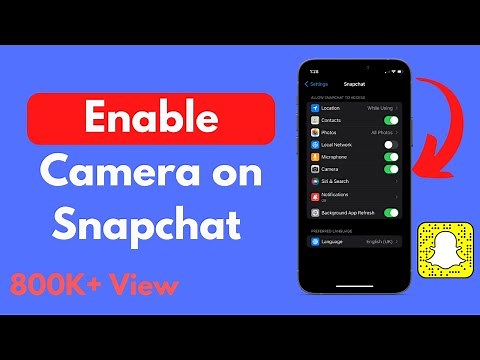 How to Enable Camera on Snapchat iPhone & iPad (Updated) | Allow Camera Access on Snapchat