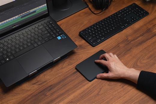 HyperSpace Trackpad Pro is an external Precision touchpad with haptic feedback and pressure sensitivity (Crowdfunding) - Liliputing