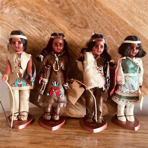 Indian Dolls Vintage Western Decor, Native Decor for Home, Collectible Dolls Vintage Southwestern Decor Arizona Gifts - Etsy