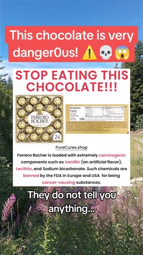 Stop eating chocolates! 🍫⚠️😱💀 #health #chocolate #diet #truth #food | Puree Cures