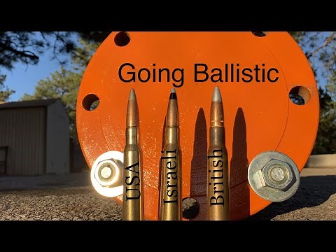 Battle Of The 50 Cal API Rounds USA, Israel, England