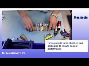 Mecmesin Torque Screwdriver Test System - Video by Mecmesin