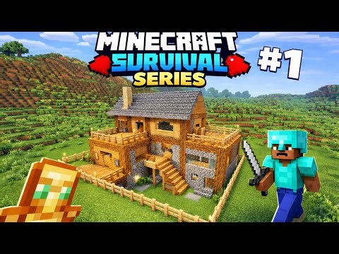 Minecraft 1.21 Survival Series #1 🔥 | OP Base & Rare Item Found [Hindi]