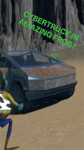 How to get Cyber truck or Retro truck in amazing frog?