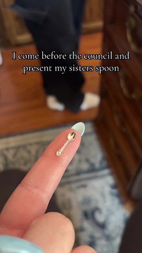 Sisterly Moments: Presenting the Spoon to the Council